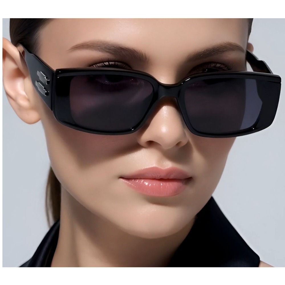 Women Sunglasses Black Lens Fashion Designer Classy‎ Luxury Beach Style Lentes